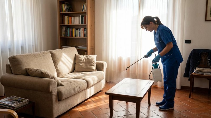 Sanificazione primaverile abitazione a Bologna — pulizia profonda ambienti domestici